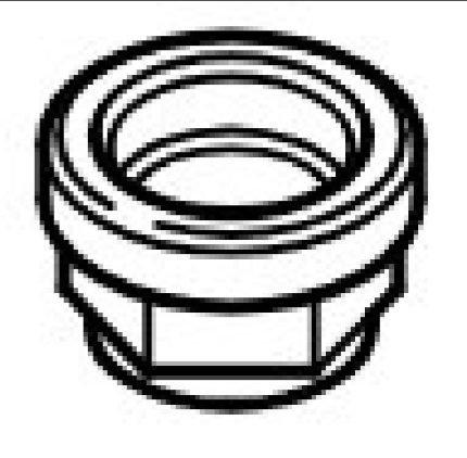 DADO DI SICUREZZA A COLLARE M14X1,5 SINISTRO